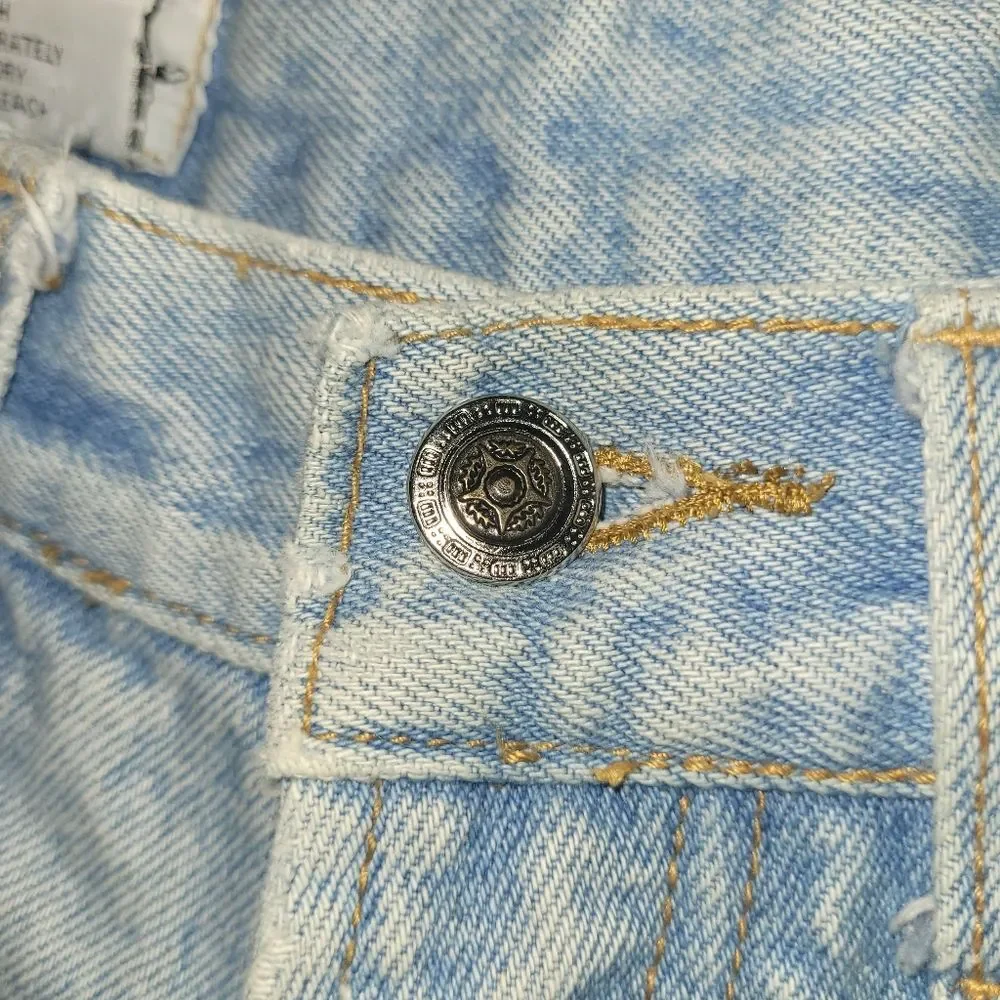 Its A Charlie Patchwork Long Denim Shorts Women's